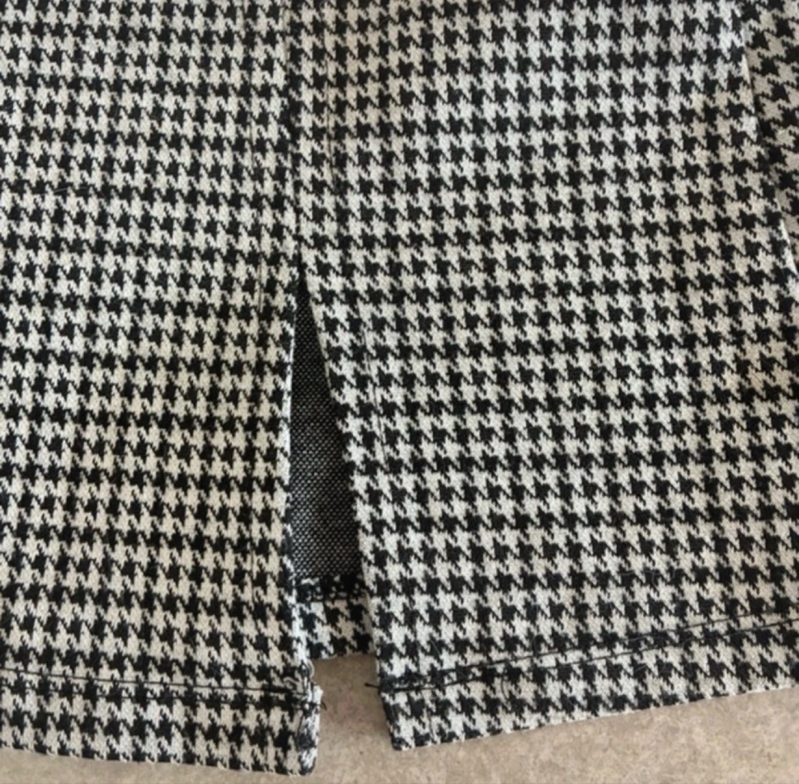Saia Pull&Bear preta e branca Tamanho PP – photo 4